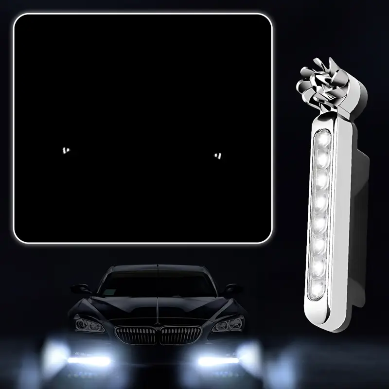 LED auto světlo na větrnou energii