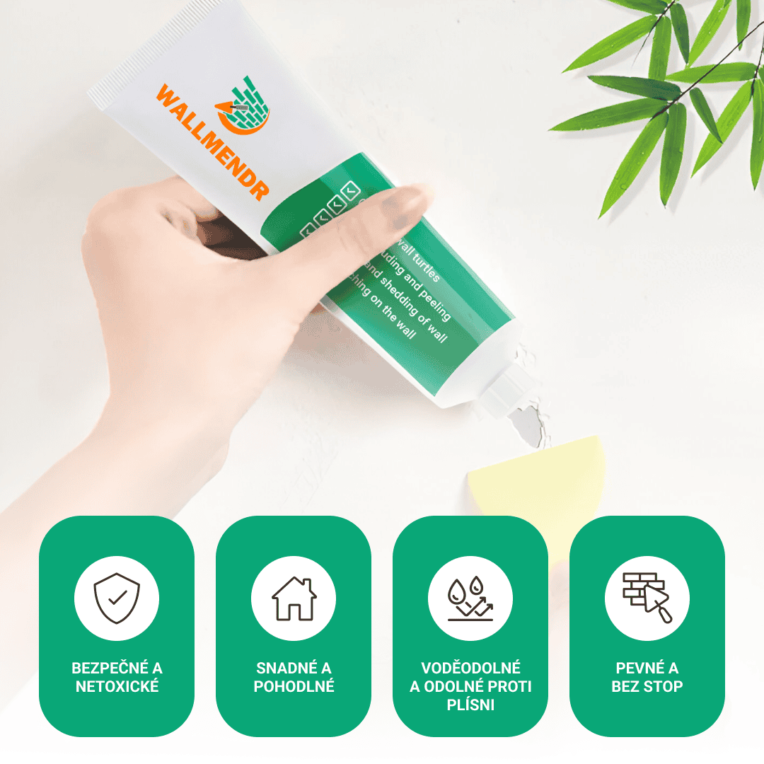 WALLMENDR® – Sada na opravu stěn a zakrytí skvrn (1+1 ZDARMA) - Obrázek 6
