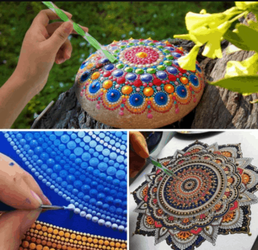 MISSCRAFTY® Mandala sada na tečkování - Obrázek 3