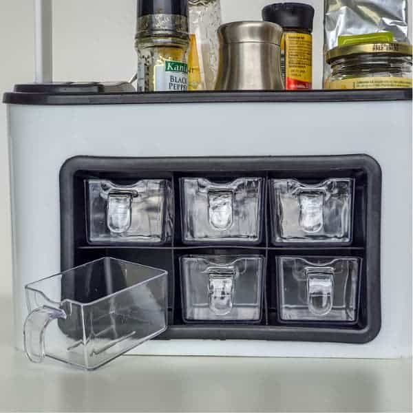 COOKINNY® Multifunkční stojan na koření na kuchyňskou desku - Obrázek 4
