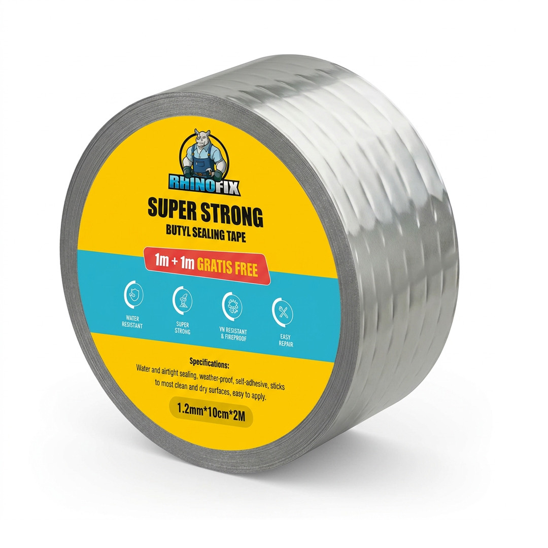RHINOFIX – Super odolná butylová těsnicí páska (1m + 1m ZDARMA) - Obrázek 6