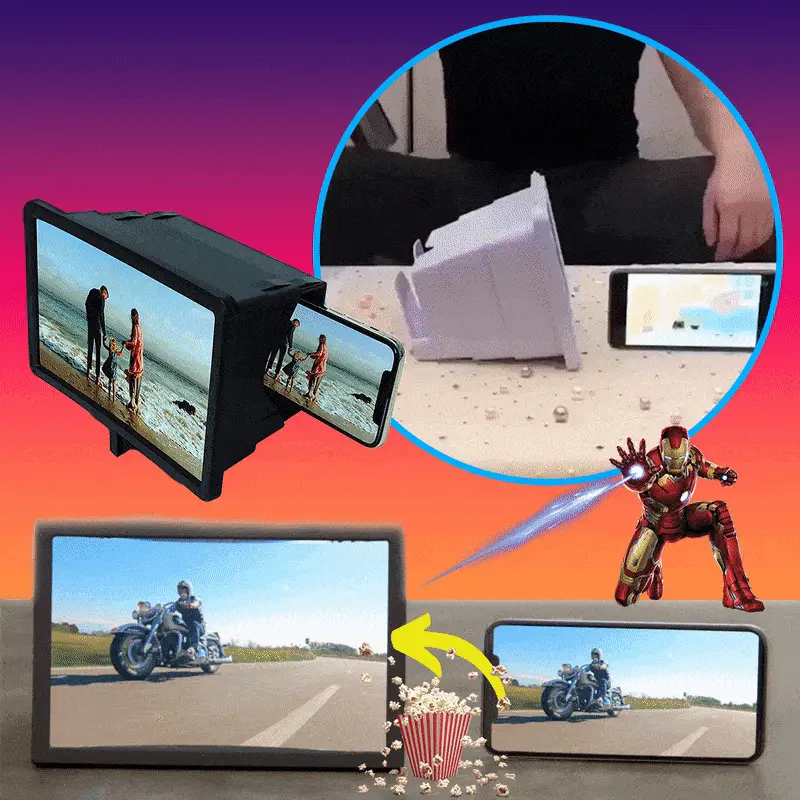 SCREENFLIX® Zvětšovač obrazovky pro chytrý telefon