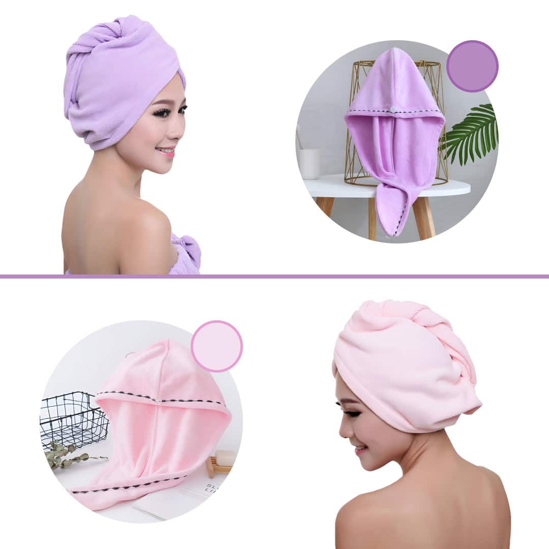 HAIRGLOW® – Rychleschnoucí Ručník na Vlasy (1+1 ZDARMA) - Obrázek 6