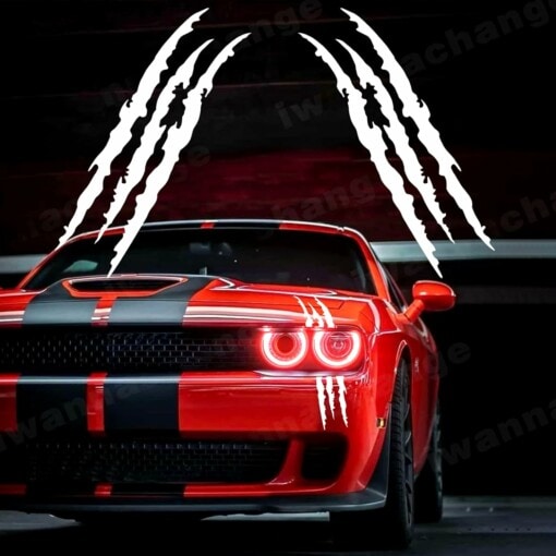 REFLEXNÍ NÁLEPKY NA AUTO MONSTERCLAW™ – 4 KS. - Obrázek 6