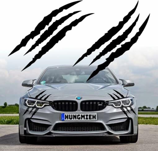 REFLEXNÍ NÁLEPKY NA AUTO MONSTERCLAW™ – 4 KS. - Obrázek 9