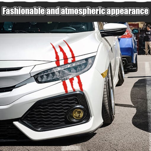 REFLEXNÍ NÁLEPKY NA AUTO MONSTERCLAW™ – 4 KS. - Obrázek 3
