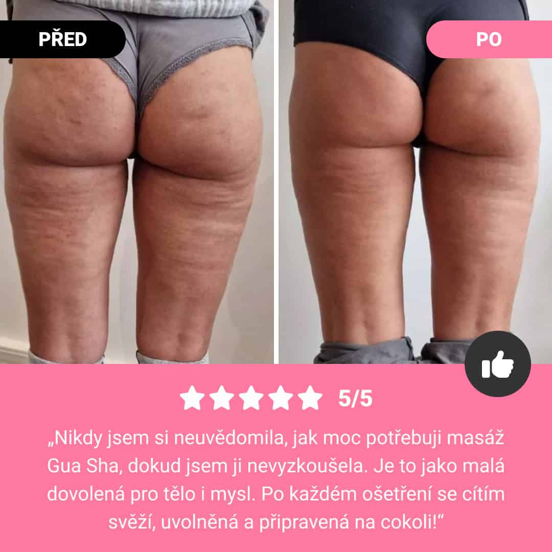 GUASHA – tvarující masážní váleček pro viditelné snížení celulitidy a tuku - Obrázek 7
