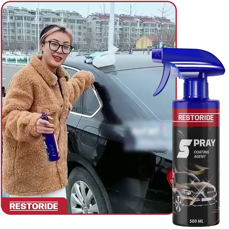 RESTORIDE - Sprej pro ochranu kovových a skleněných dílů automobilů