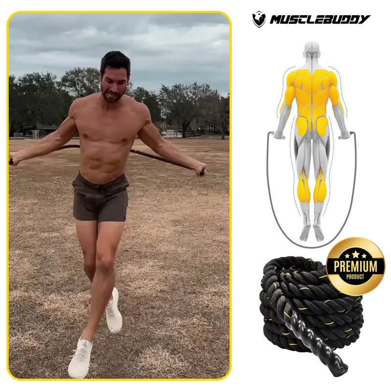 MUSCLEBUDDY® Zátěžové švihadlo
