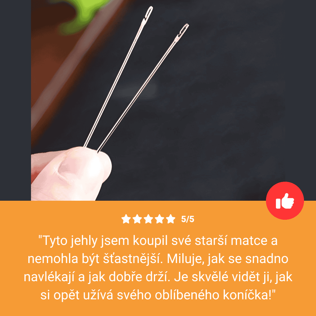 Šicí jehly EASYSEW™ S BOČNÍM OTVOREM - 30 KS. - Obrázek 6