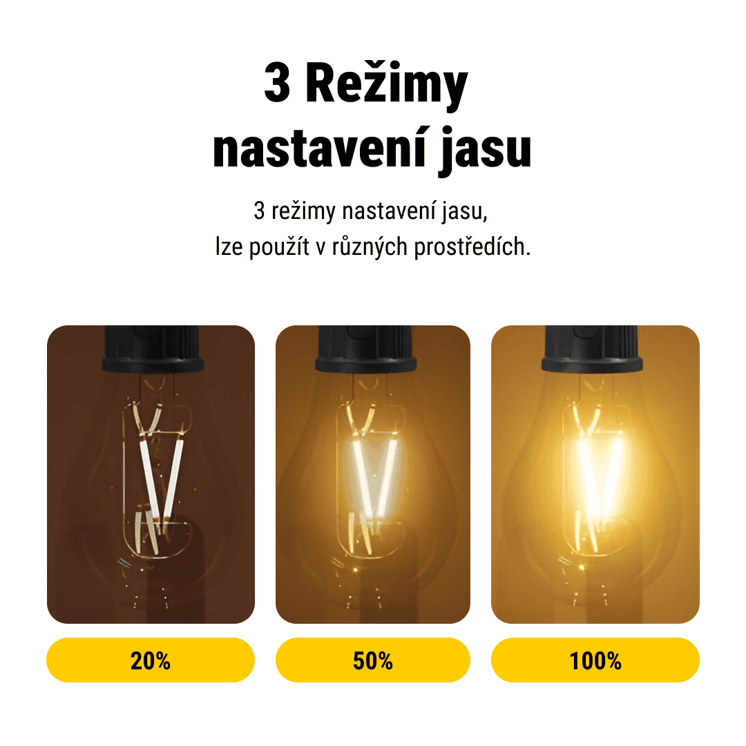 NABÍJECÍ ŽÁROVKY ILLUMI™ - 2 KS. - Obrázek 3