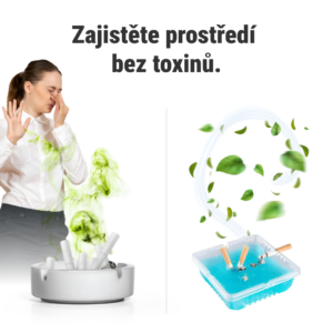 Alternative view of ASHFRESH: Přenosný popelník bez kouře a zápachu - 30kusů + 30kusů ZDARMA