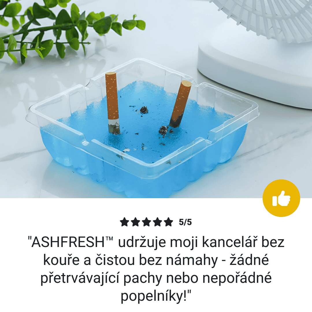 ASHFRESH: Přenosný popelník bez kouře a zápachu - 30kusů + 30kusů ZDARMA - Obrázek 7