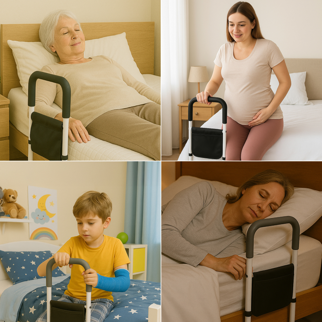BEDMEDIC – madlo k posteli pro snadné a bezpečné vstávání a uléhání (vhodné pro všechny postele) - Obrázek 2