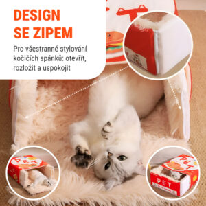 Alternative view of CozyNest – Prémiová postel pro zvířata