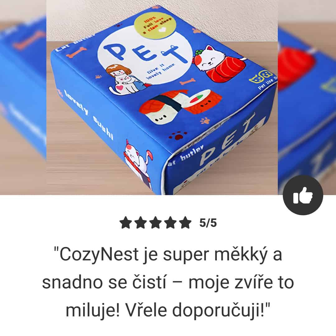 CozyNest – Prémiová postel pro zvířata - Obrázek 7