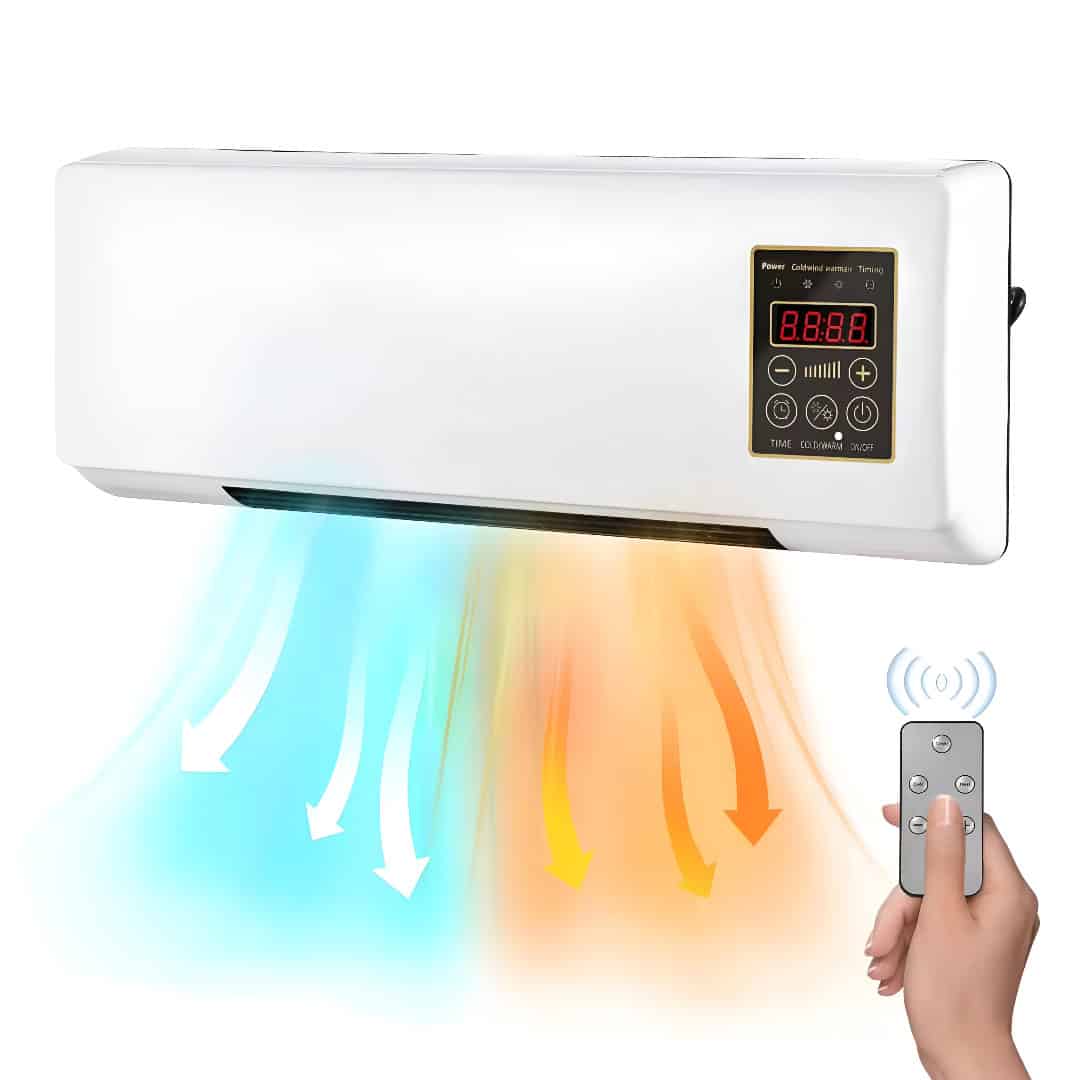 Enchantia – Ventilátor s funkcí vytápění a ventilace, montáž bez nářadí - Obrázek 6
