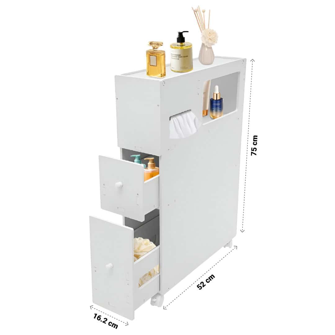 CornerEase™ - Úzká rohová skříňka do koupelny - Obrázek 6
