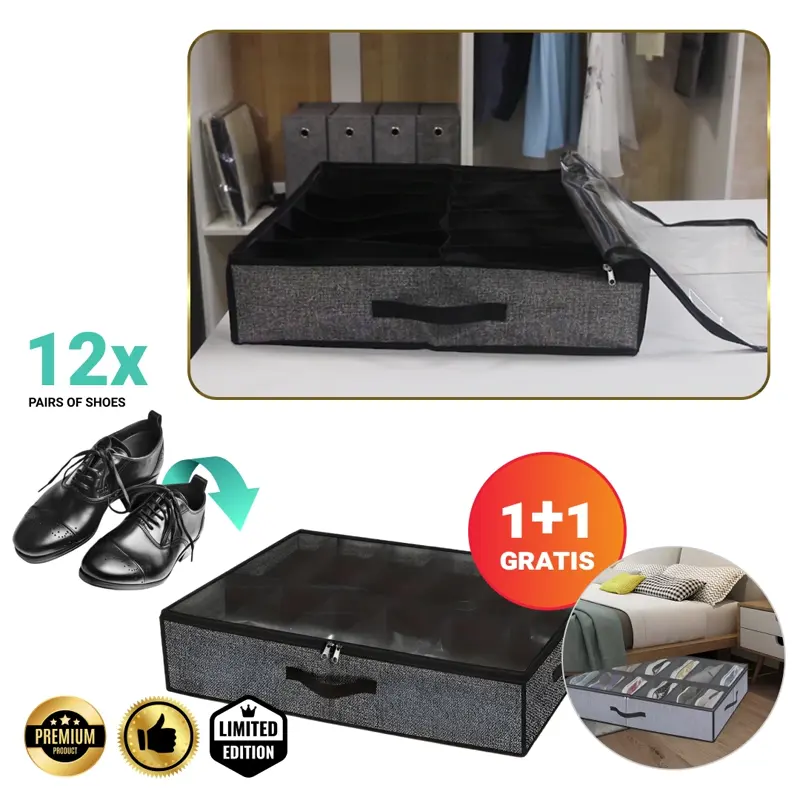 StoreEase™ - Organizér na boty pod postel - 1+1 ZDARMA